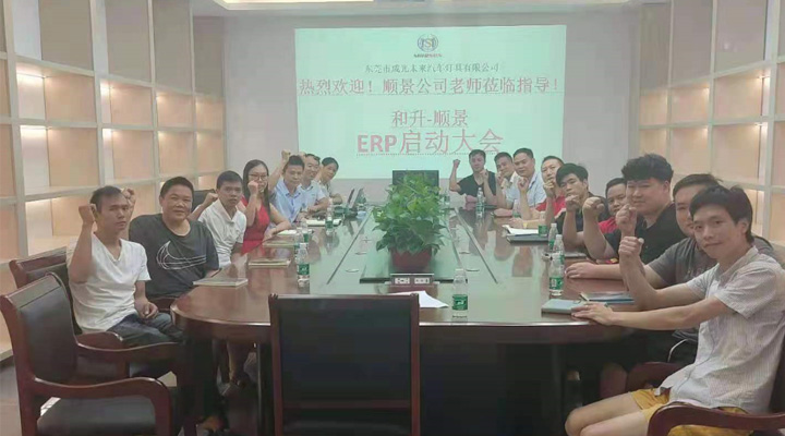 承前啟后，智造先行！和升汽車照明公司攜手順景軟件打造數(shù)智管理